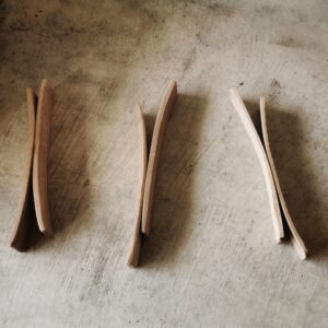 Tasmanian oak bones. Commissioned by Joshua Webster.